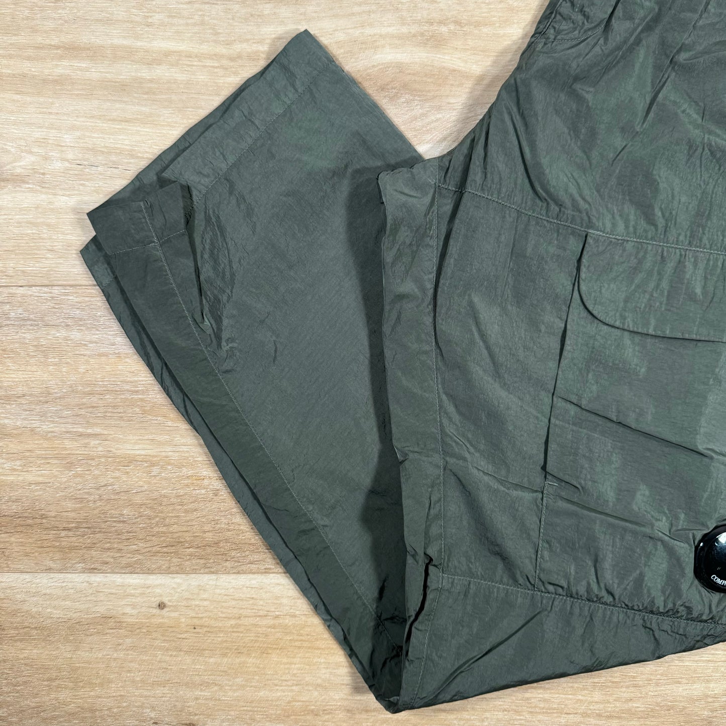 C.P. Company Chrome-R Loose Cargo Pants in Grape Leaf