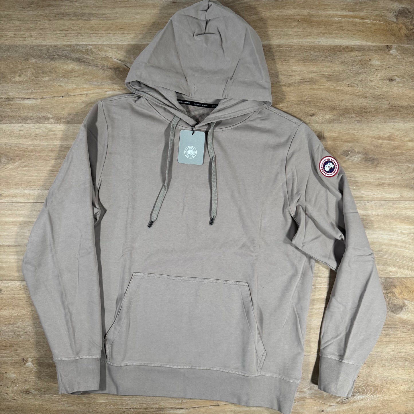 Canada Goose Huron Hoodie in Limestone