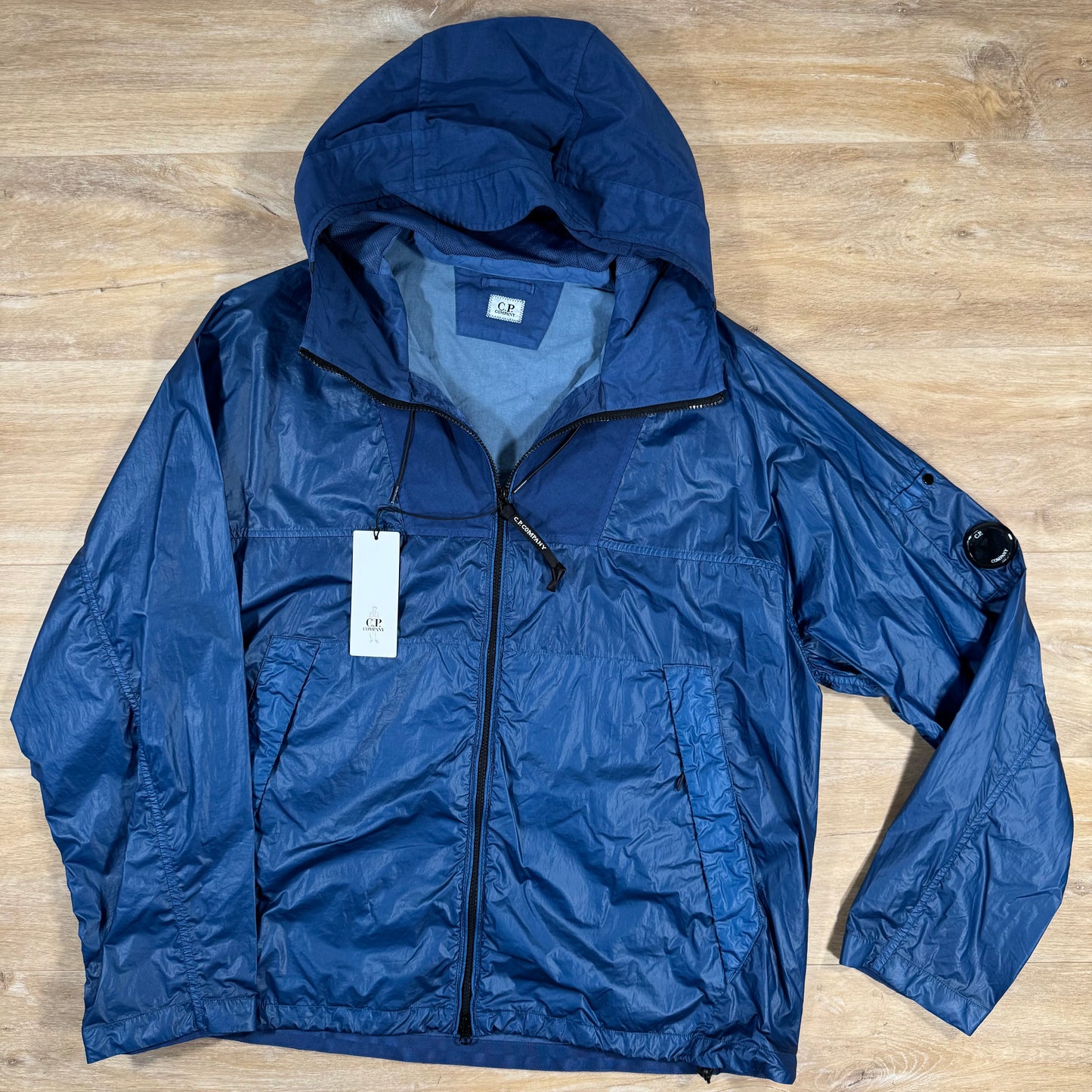 C.P. Company CS II Mixed Lens Jacket in Oceana - Blue