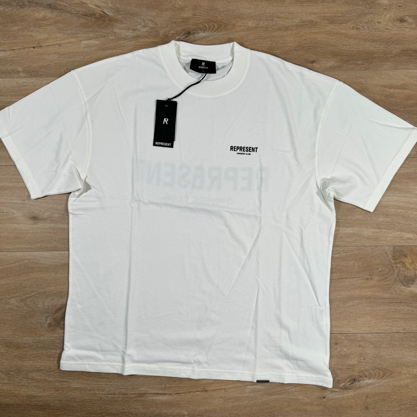 Represent Owners Club T-Shirt in Flat White