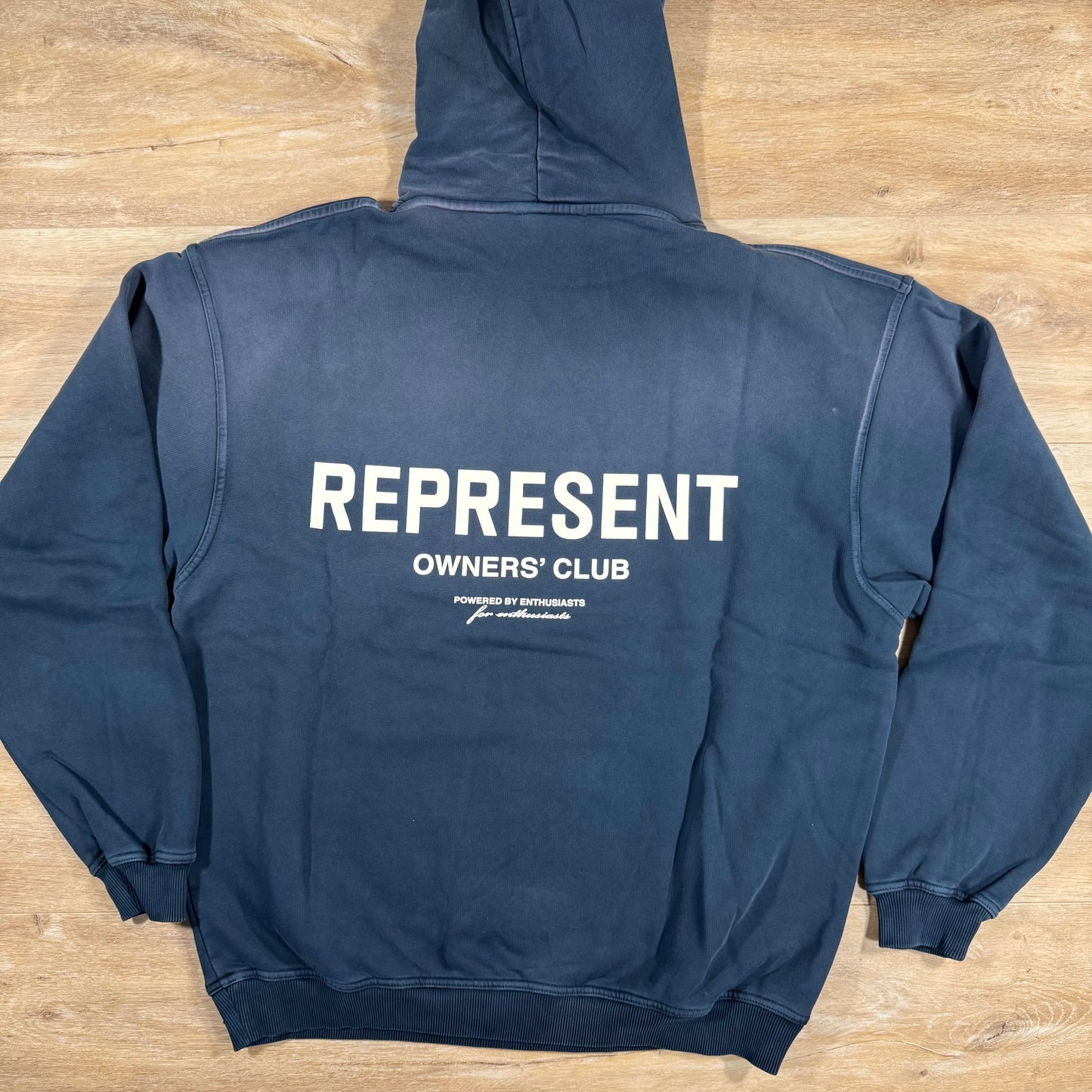 Represent Owners Club Hoodie in Midnight Navy