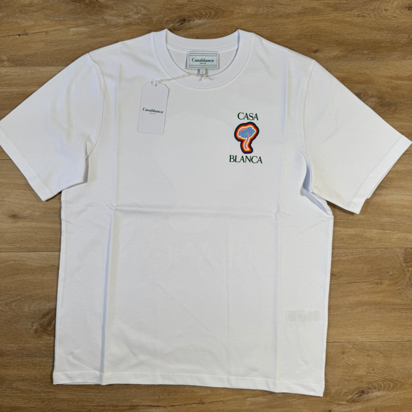 Casablanca Mushroom T-Shirt in White