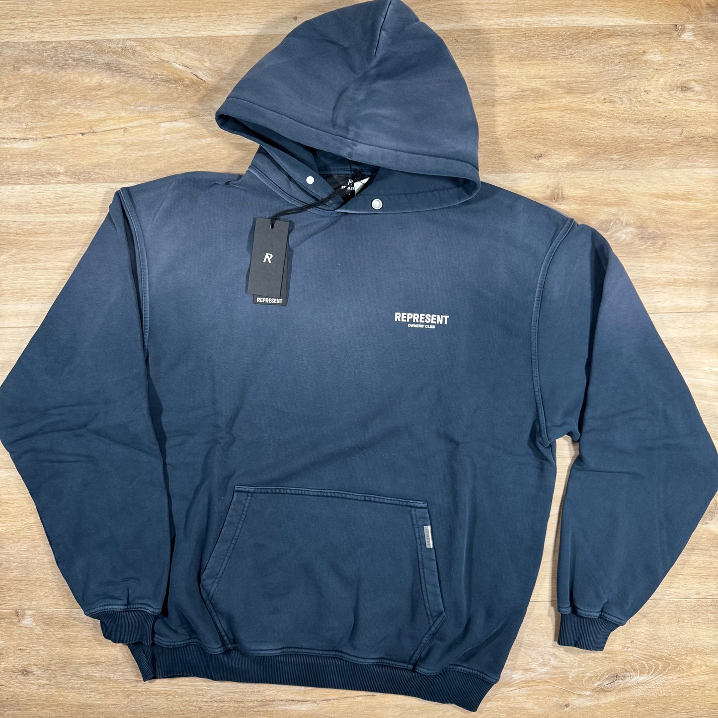 Represent Owners Club Hoodie in Midnight Navy