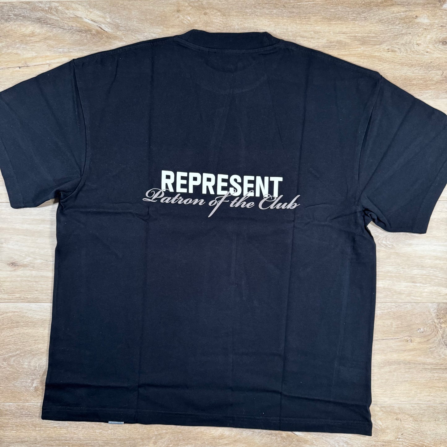 Represent Patron of the Club T-Shirt in Black