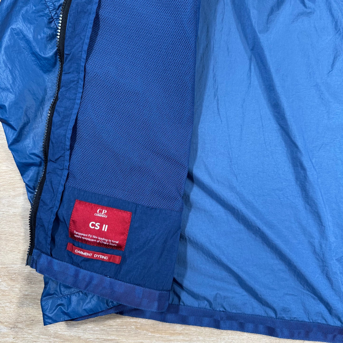 C.P. Company CS II Mixed Lens Jacket in Oceana - Blue