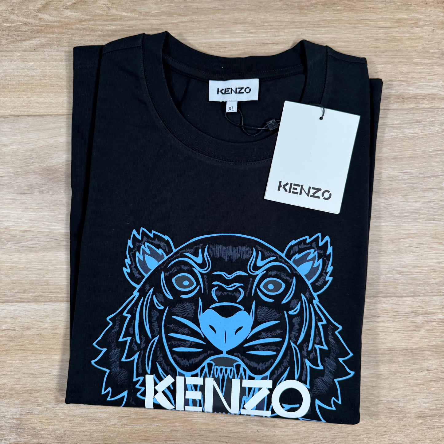 Kenzo Tiger Print T-Shirt in Black