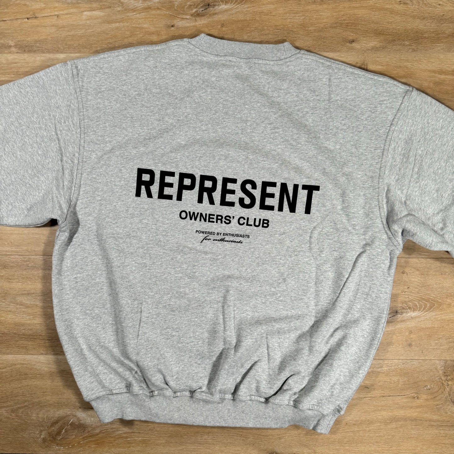 Represent Owners Club Sweatshirt in Ash Grey