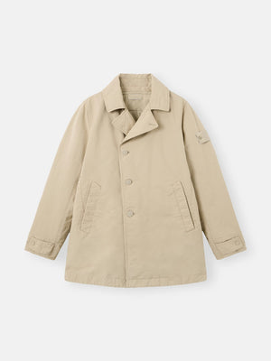 Stone Island David-TC Ghost Padded Peacoat in Beige