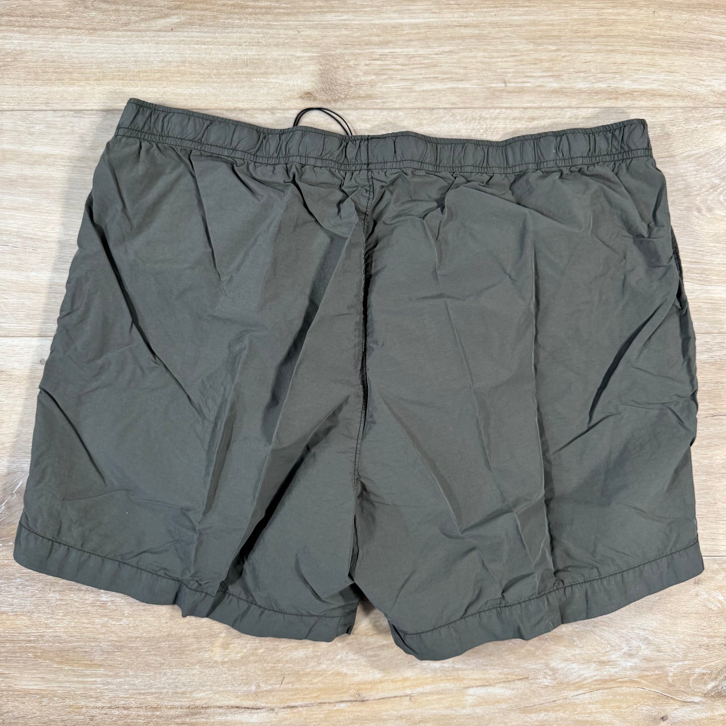 C.P. Company Flatt Nylon Lens Swim Shorts in Ivy Green