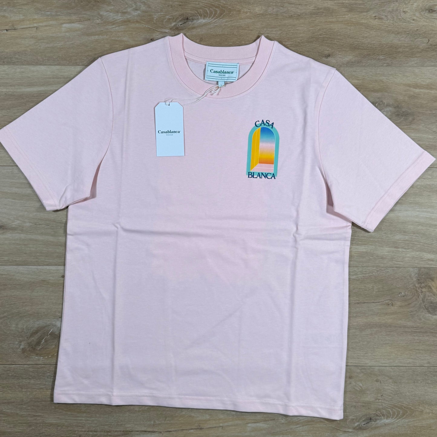 Casablanca L'Arc Colore T-Shirt in Pink