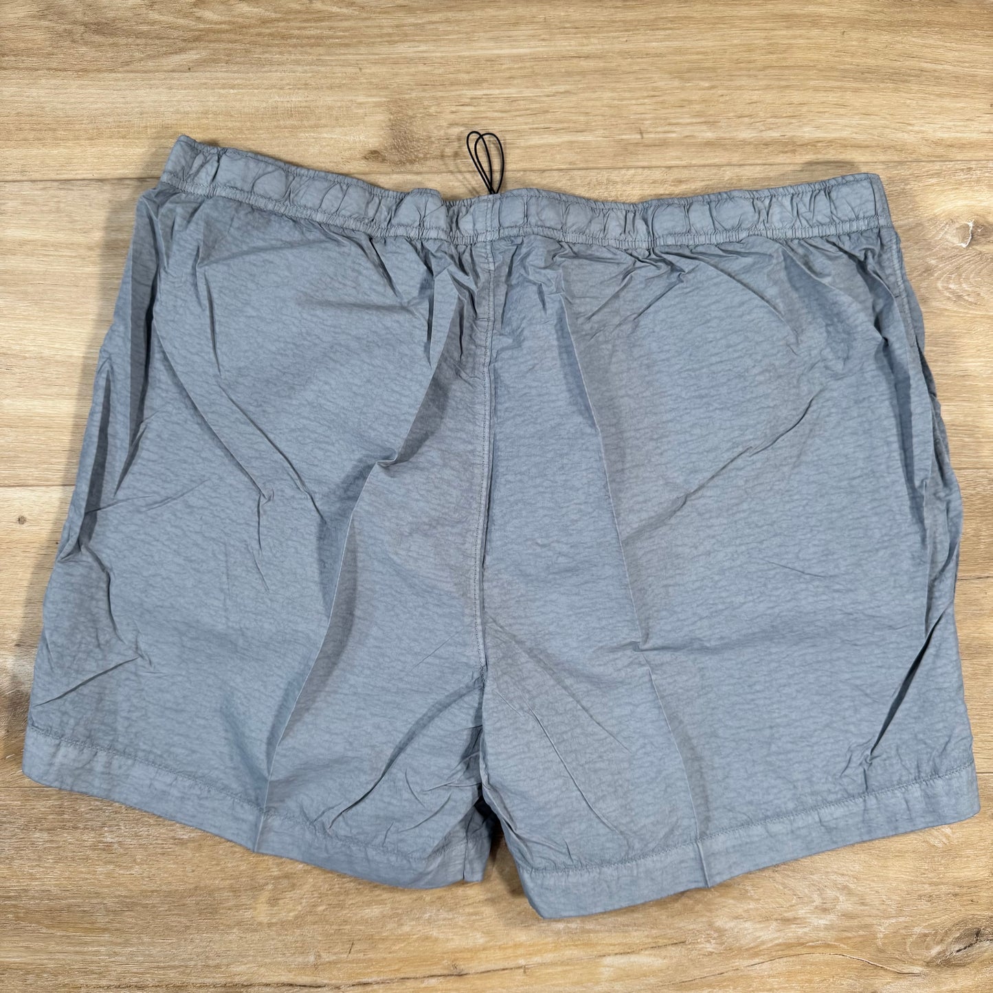 C.P. Company Flatt Nylon Lens Swim Shorts in Limestone - Grey