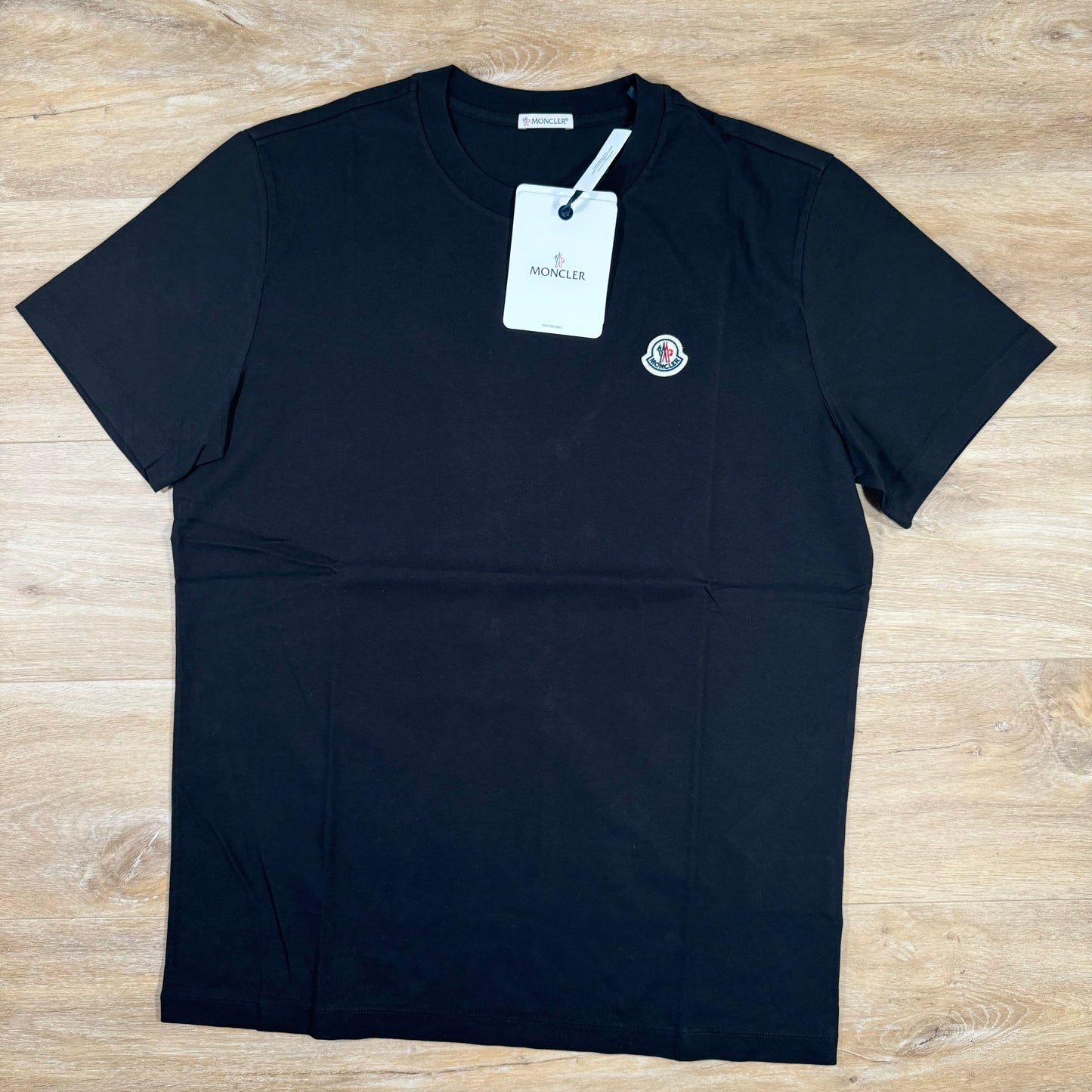 Moncler 3 Pack Logo T-Shirt in Black