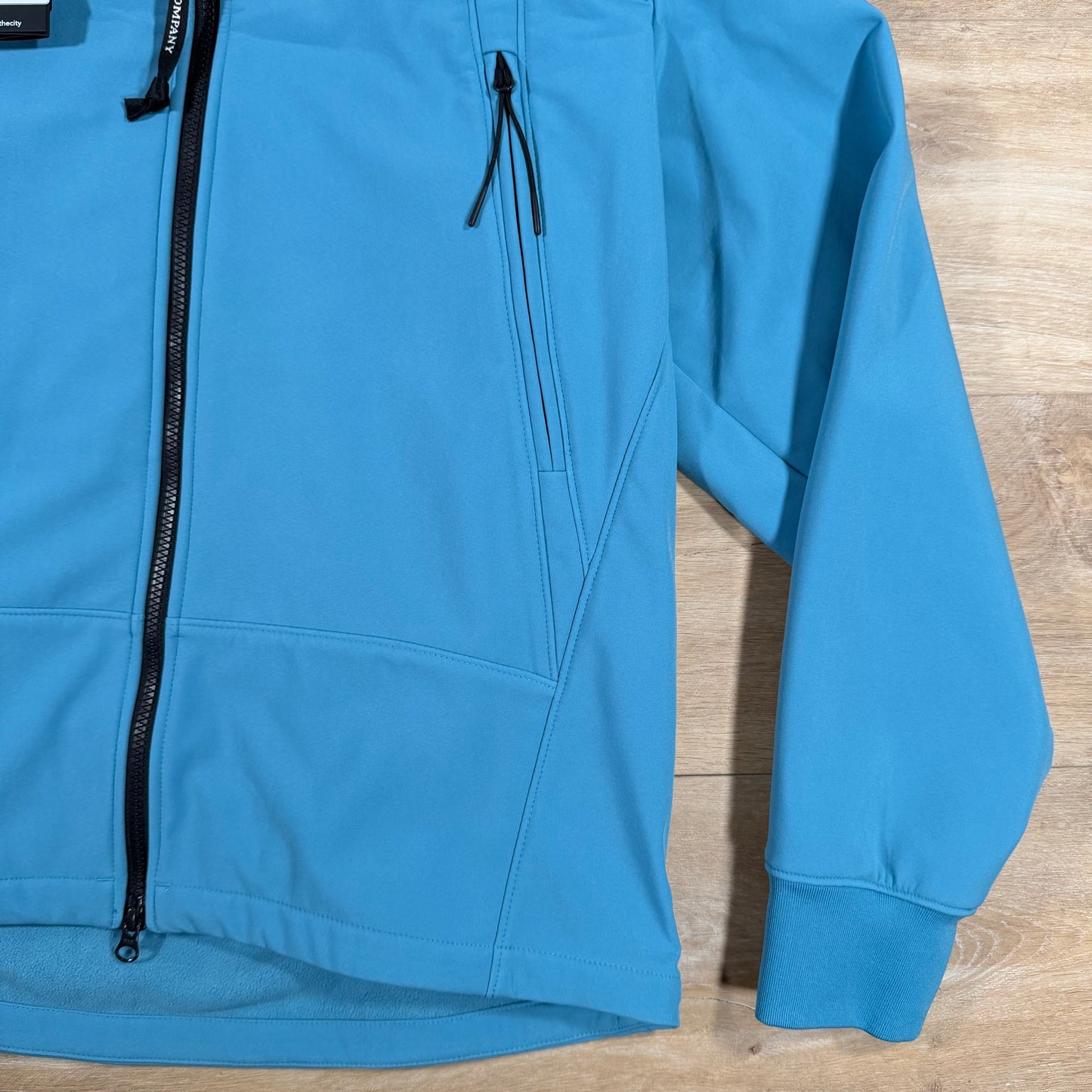 C.P. Company Shell-R Goggle Jacket in Aegean Blue