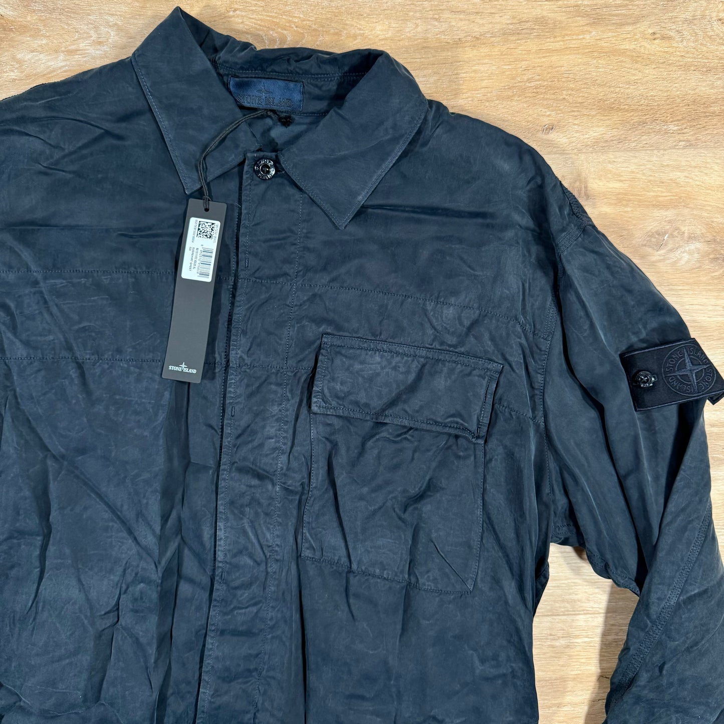 Stone Island Ghost Overshirt in Navy