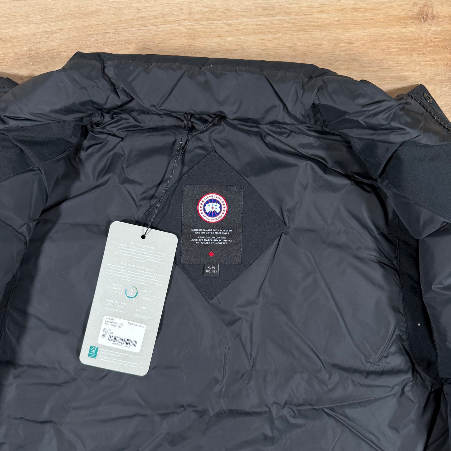 Canada Goose Freestyle Crew Vest in Black