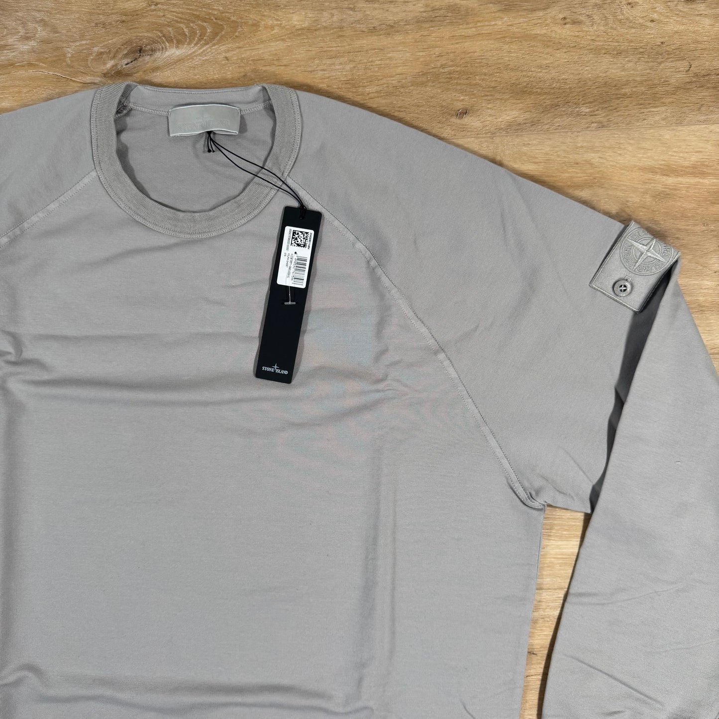 Stone Island Ghost Crewneck Sweatshirt in Dust Grey