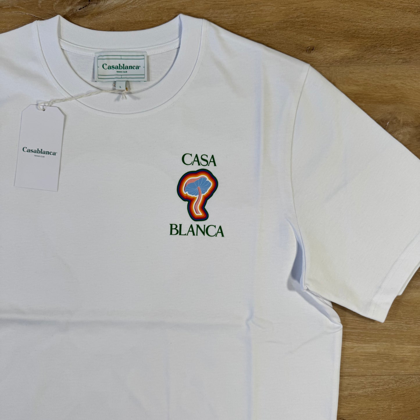 Casablanca Mushroom T-Shirt in White