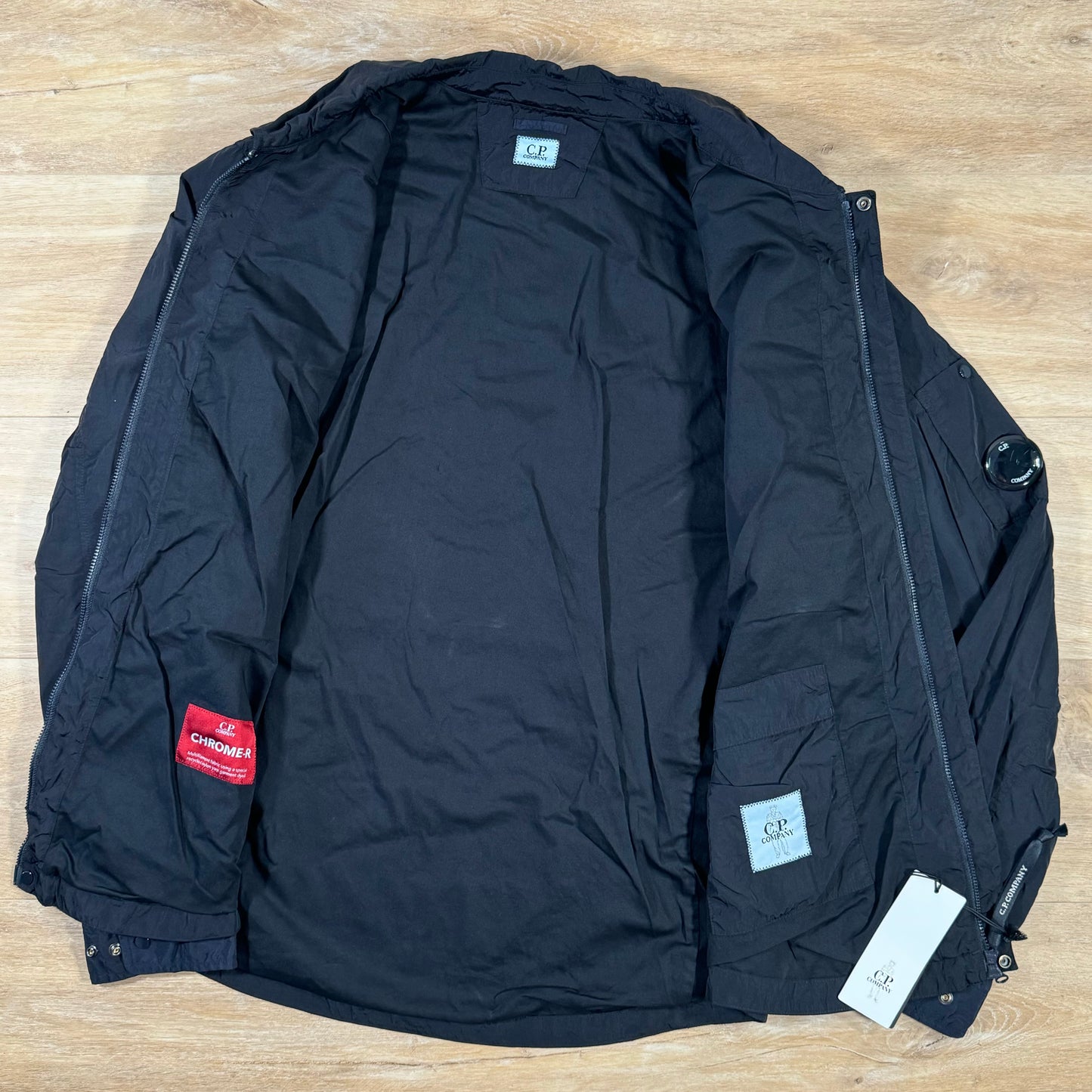C.P. Company Chrome-R Lens Overshirt in Navy