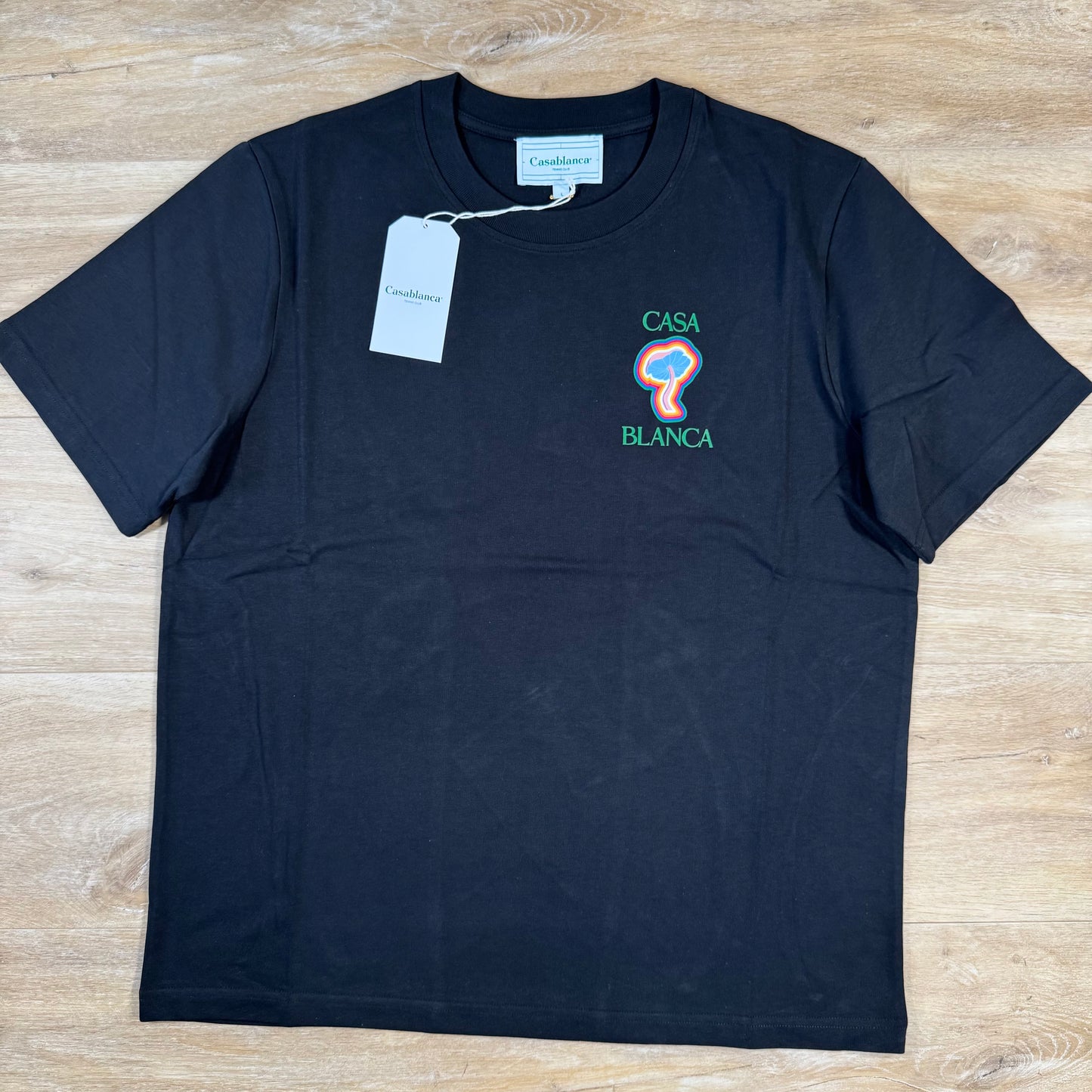 Casablanca Mushroom T-Shirt in Black
