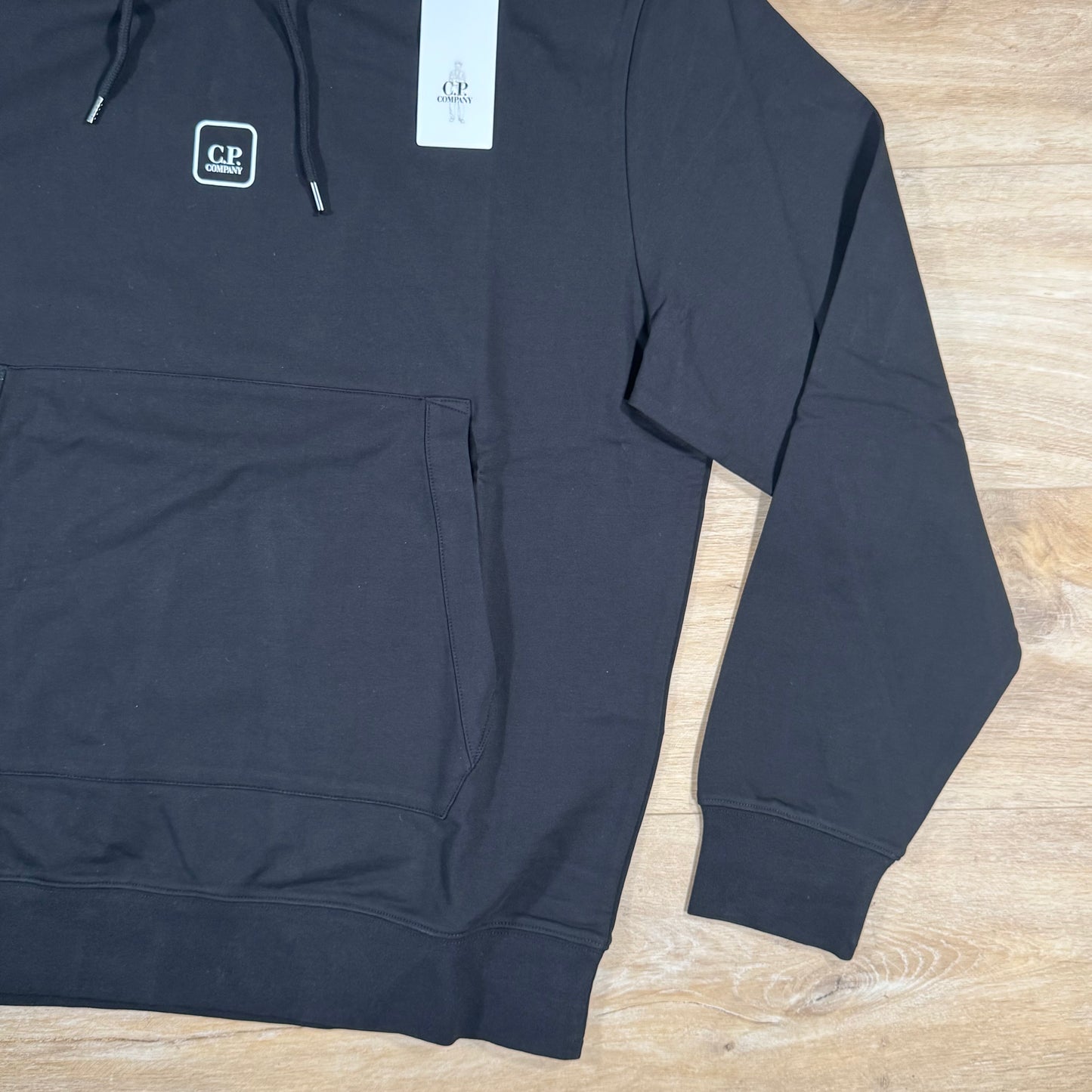 C.P. Company Metropolis Graphic Hoodie in Black