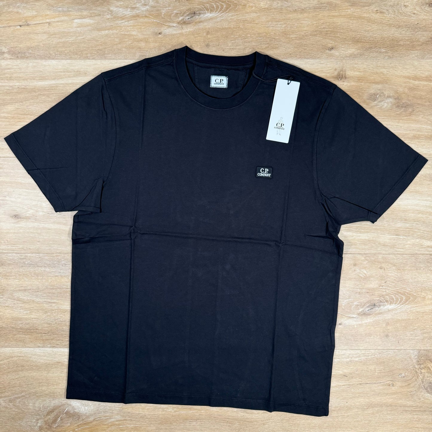 C.P. Company Logo Patch T-Shirt in Black