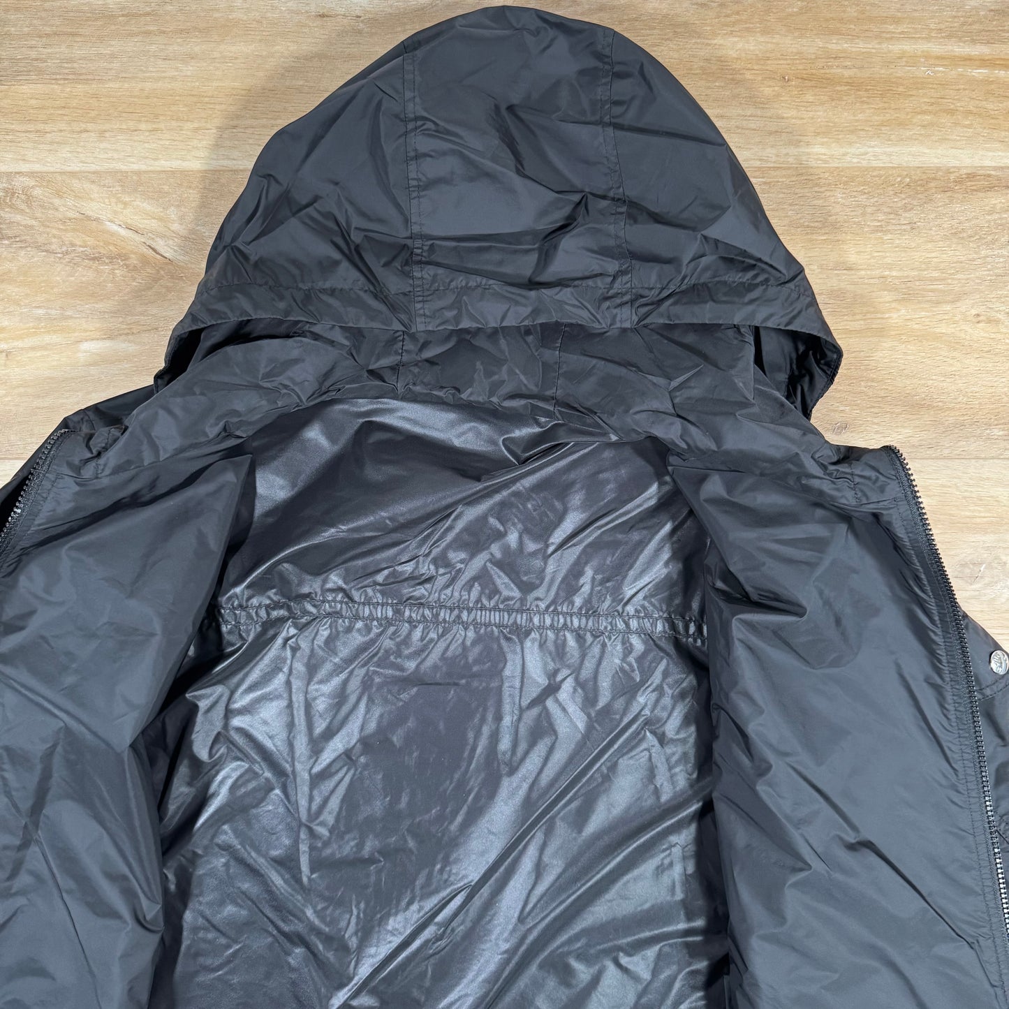 Moncler Etiache Hooded Rain Jacket in Black