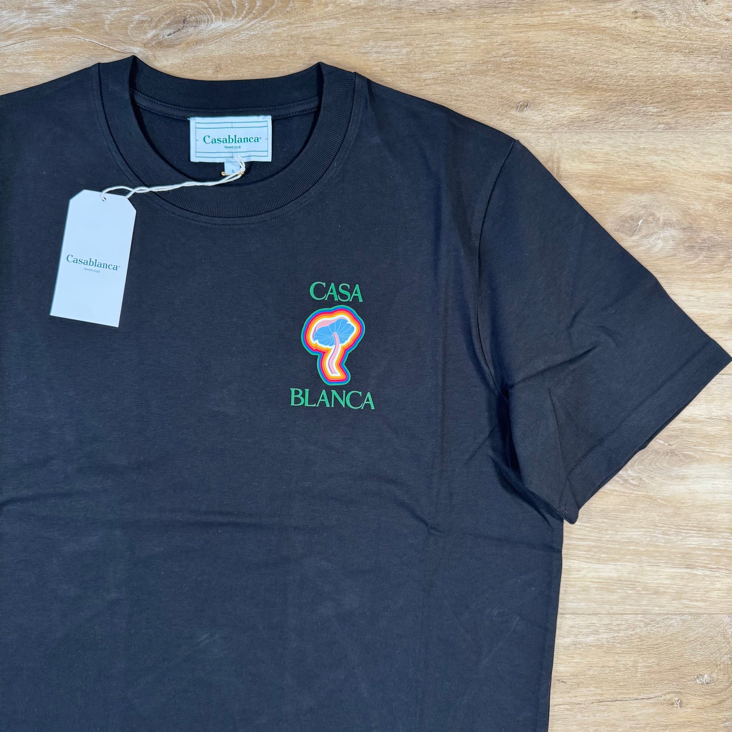 Casablanca Mushroom T-Shirt in Black