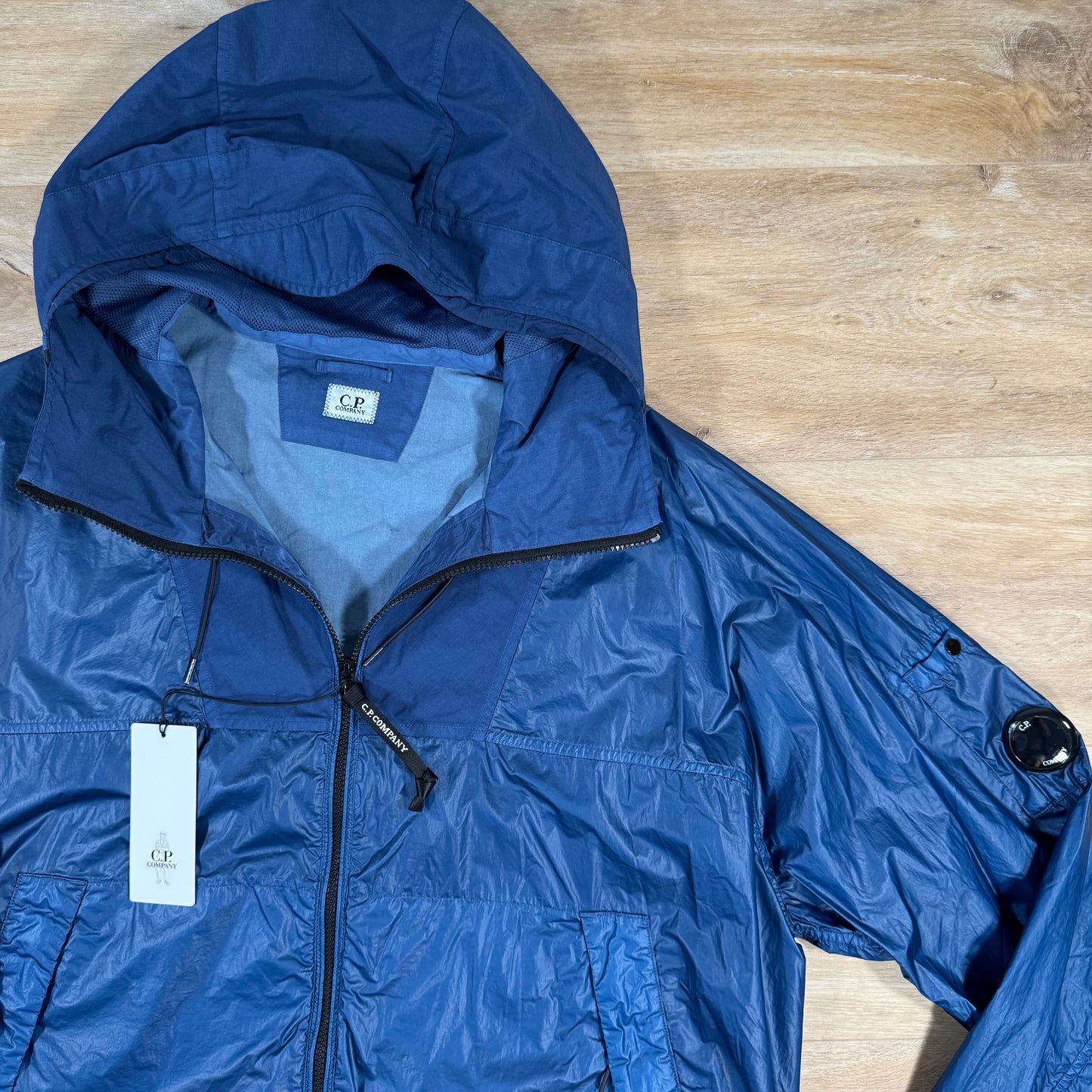 C.P. Company CS II Mixed Lens Jacket in Oceana - Blue