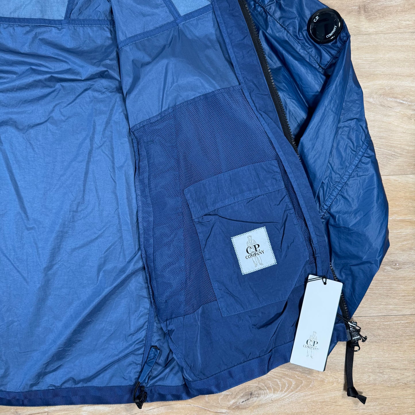 C.P. Company CS II Mixed Lens Jacket in Oceana - Blue