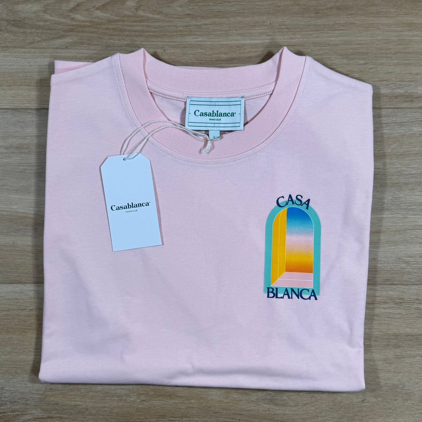 Casablanca L'Arc Colore T-Shirt in Pink