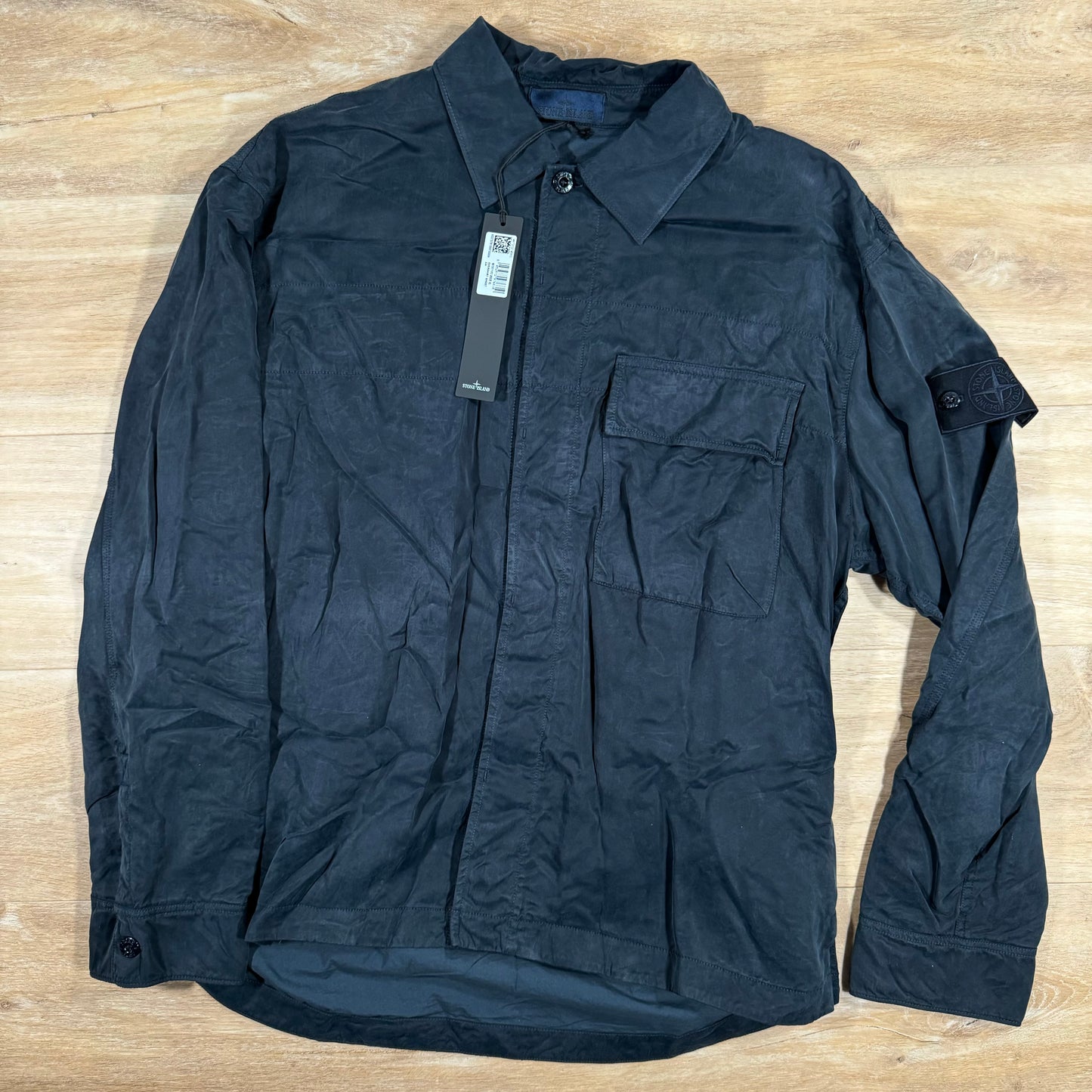 Stone Island Ghost Overshirt in Navy