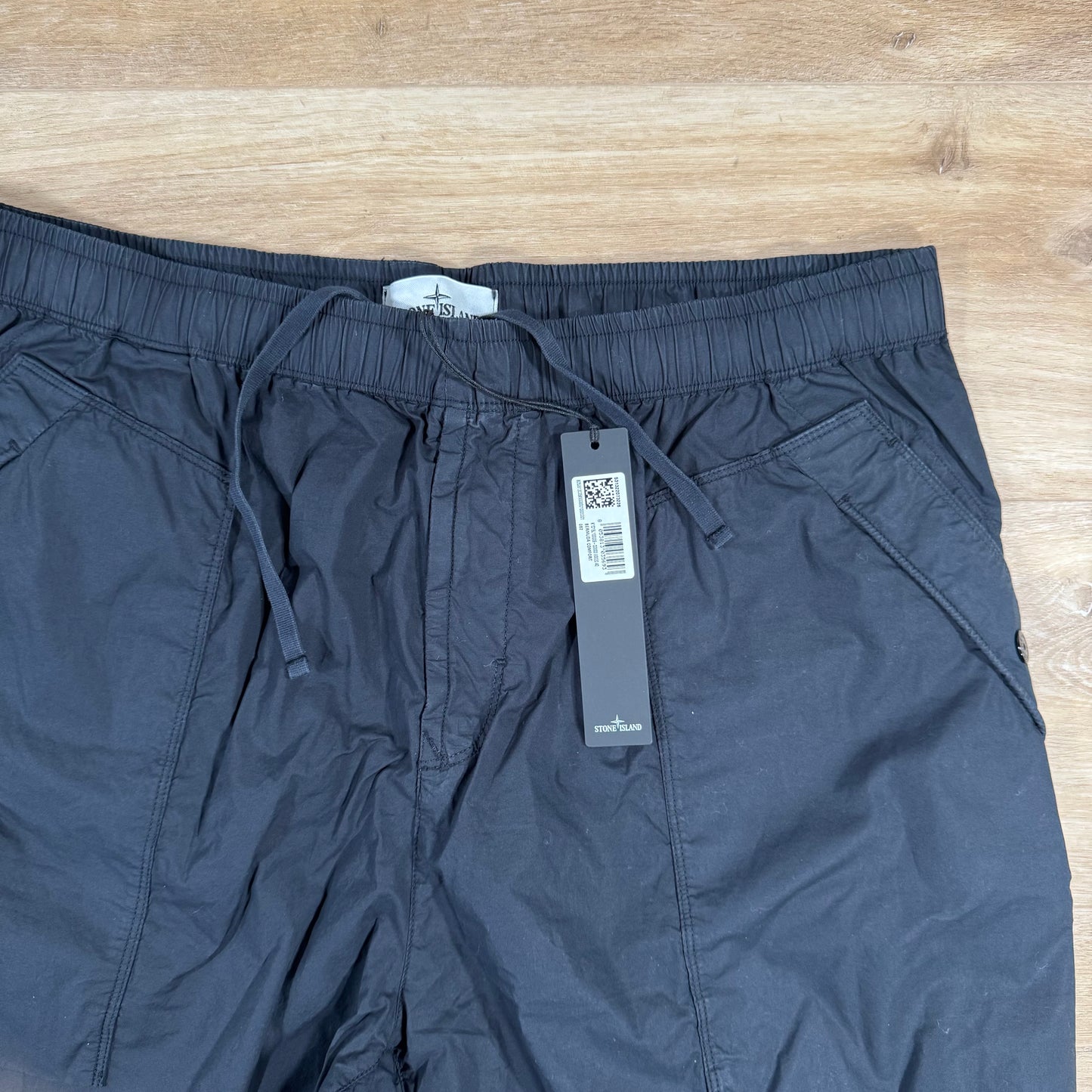 Stone Island Stretch Tela Bermuda Shorts in Navy