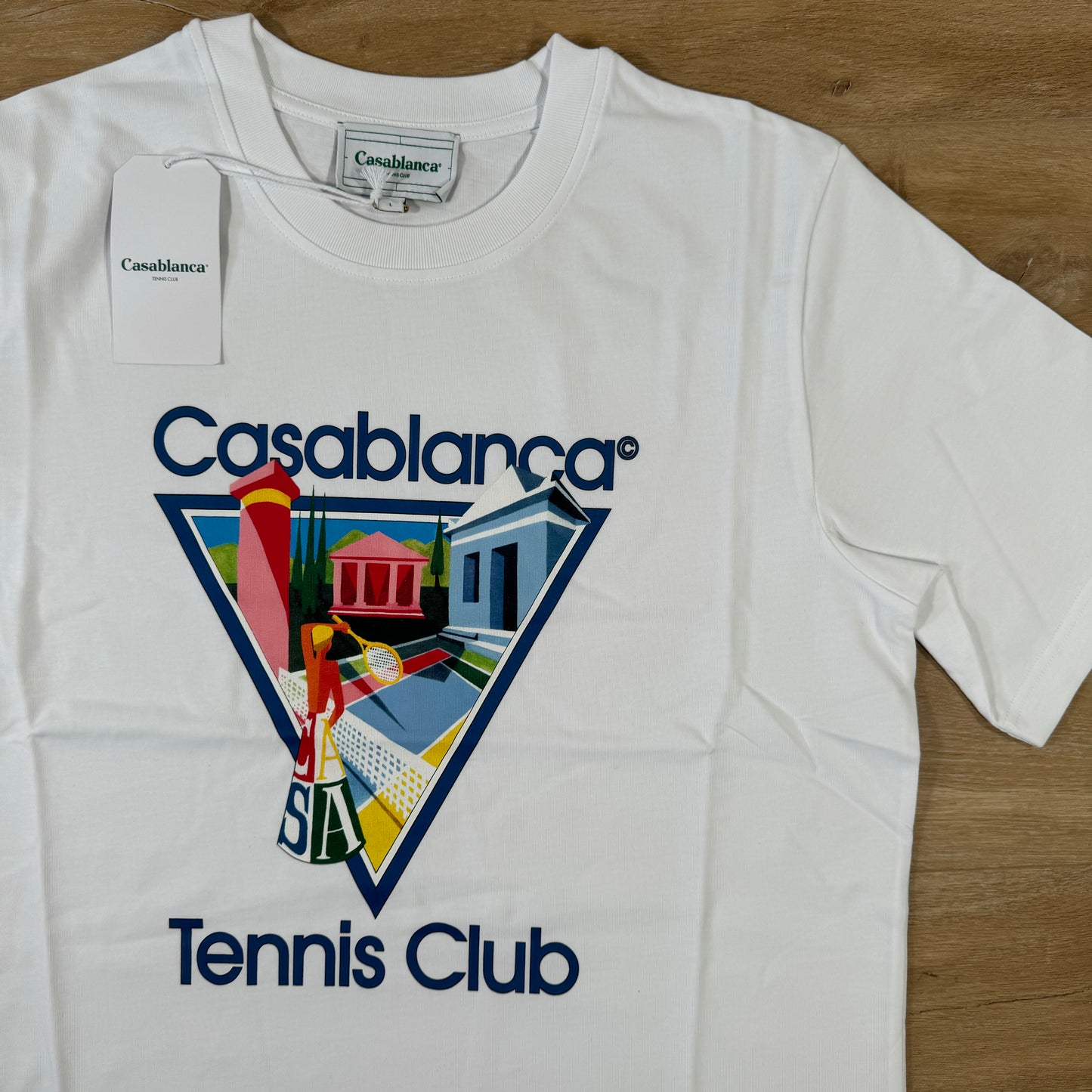 Casablanca La Joueuse T-Shirt in White