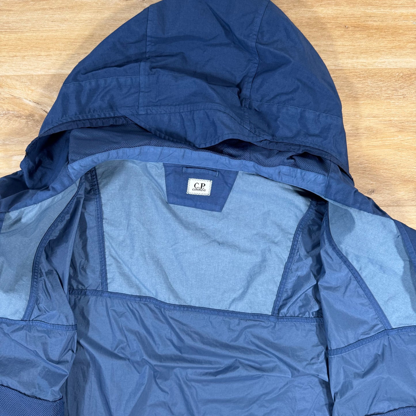 C.P. Company CS II Mixed Lens Jacket in Oceana - Blue