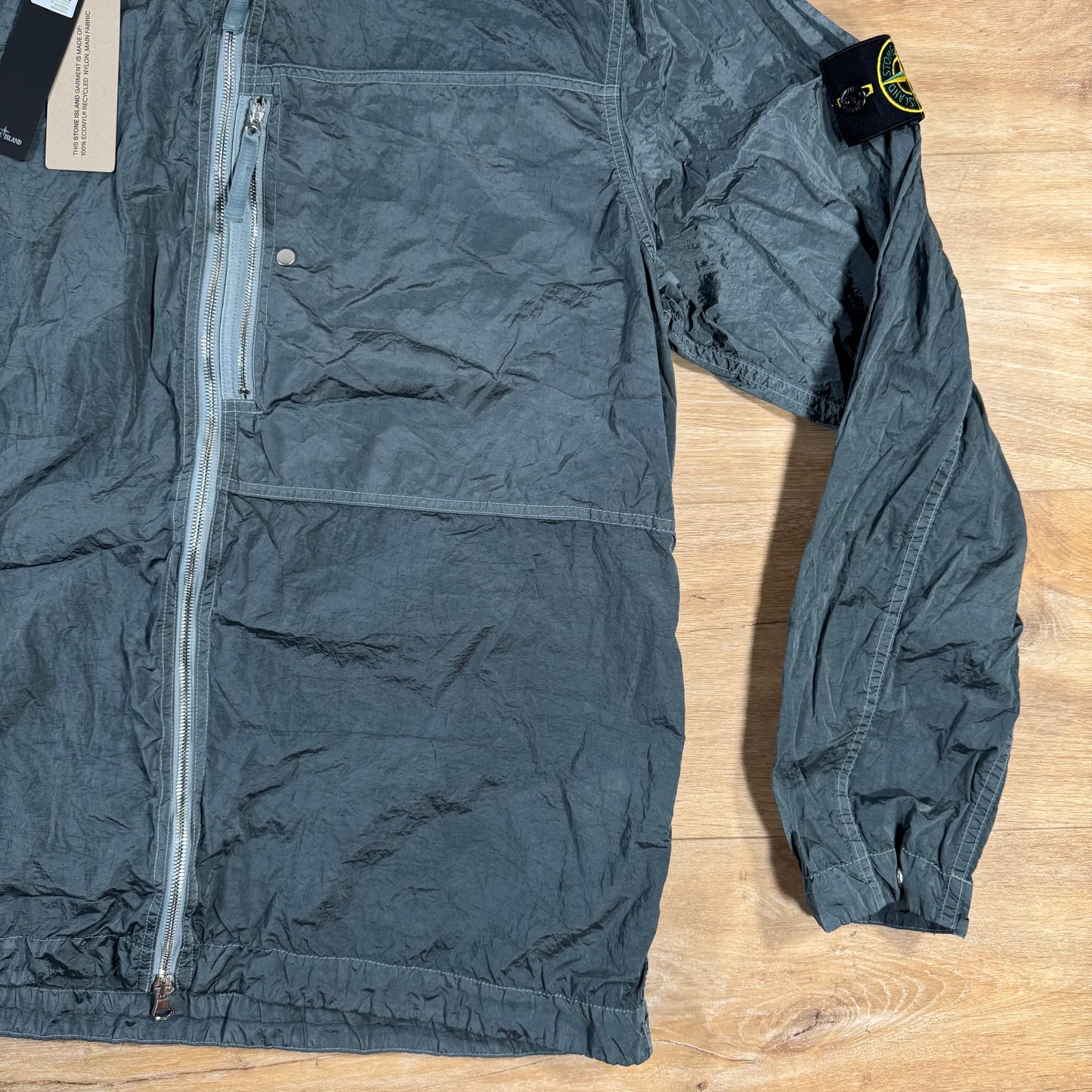 Stone Island Nylon Metal Overshirt in Avio Blue