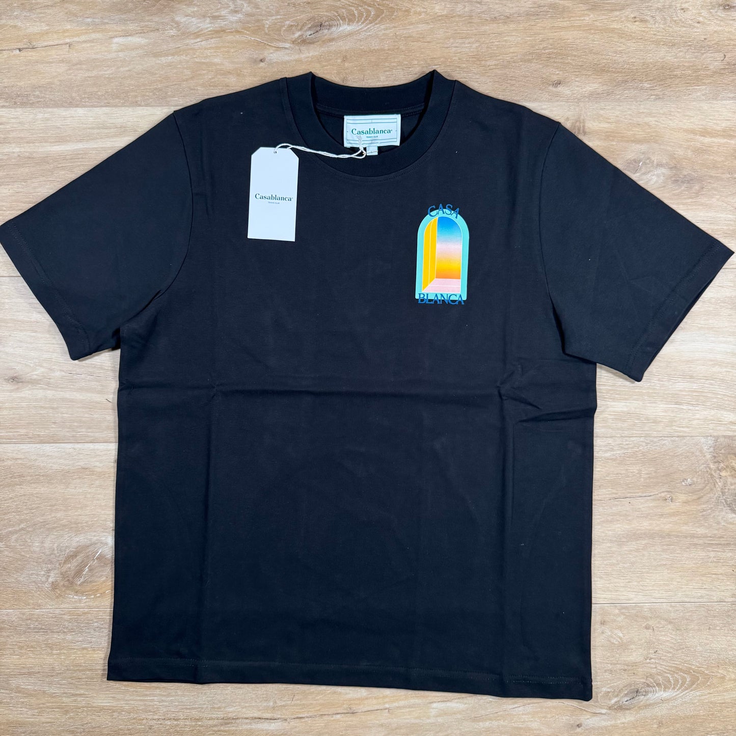 Casablanca L'Arc Colore T-Shirt in Black