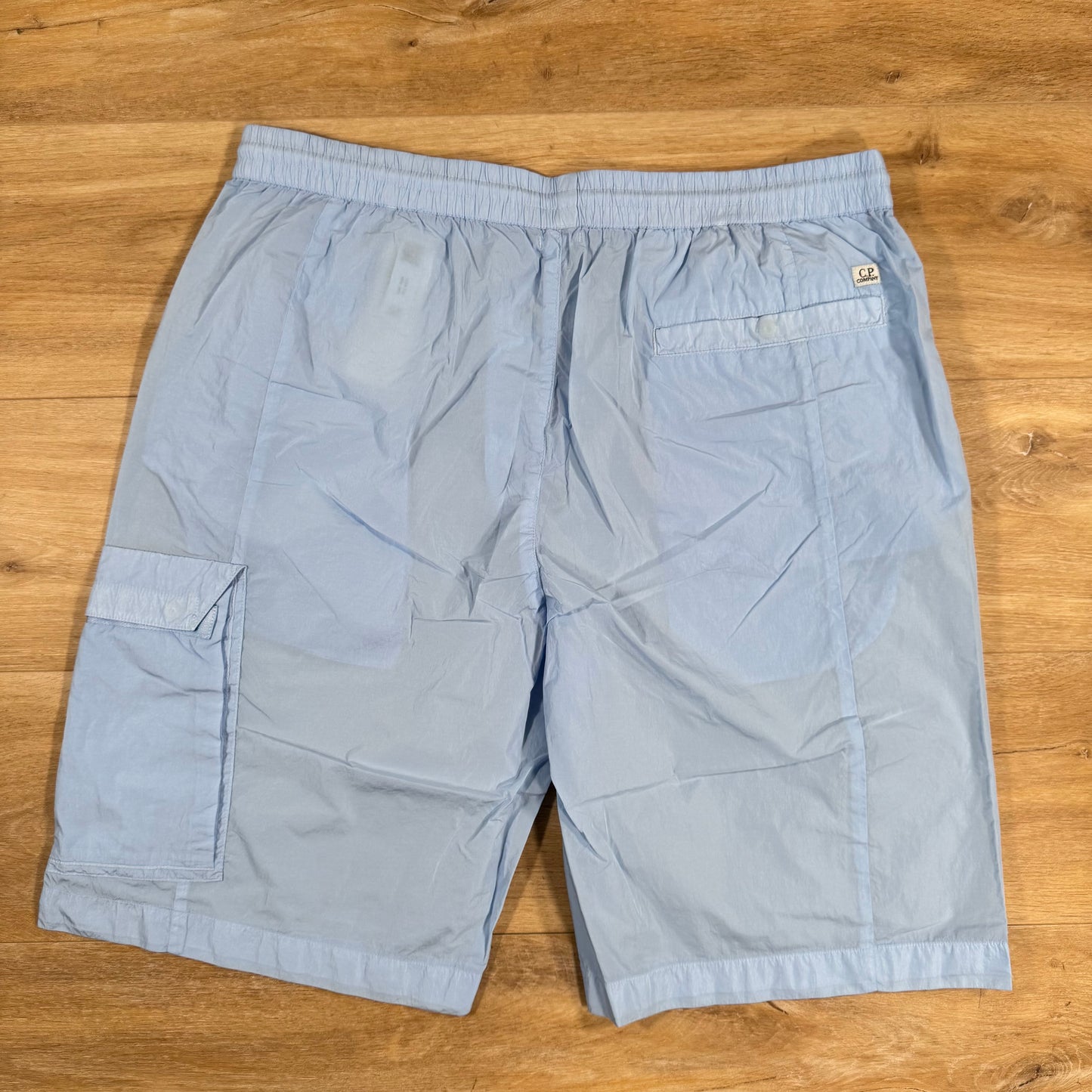C.P. Company Chrome-R Cargo Shorts in Cerulean - Light Blue
