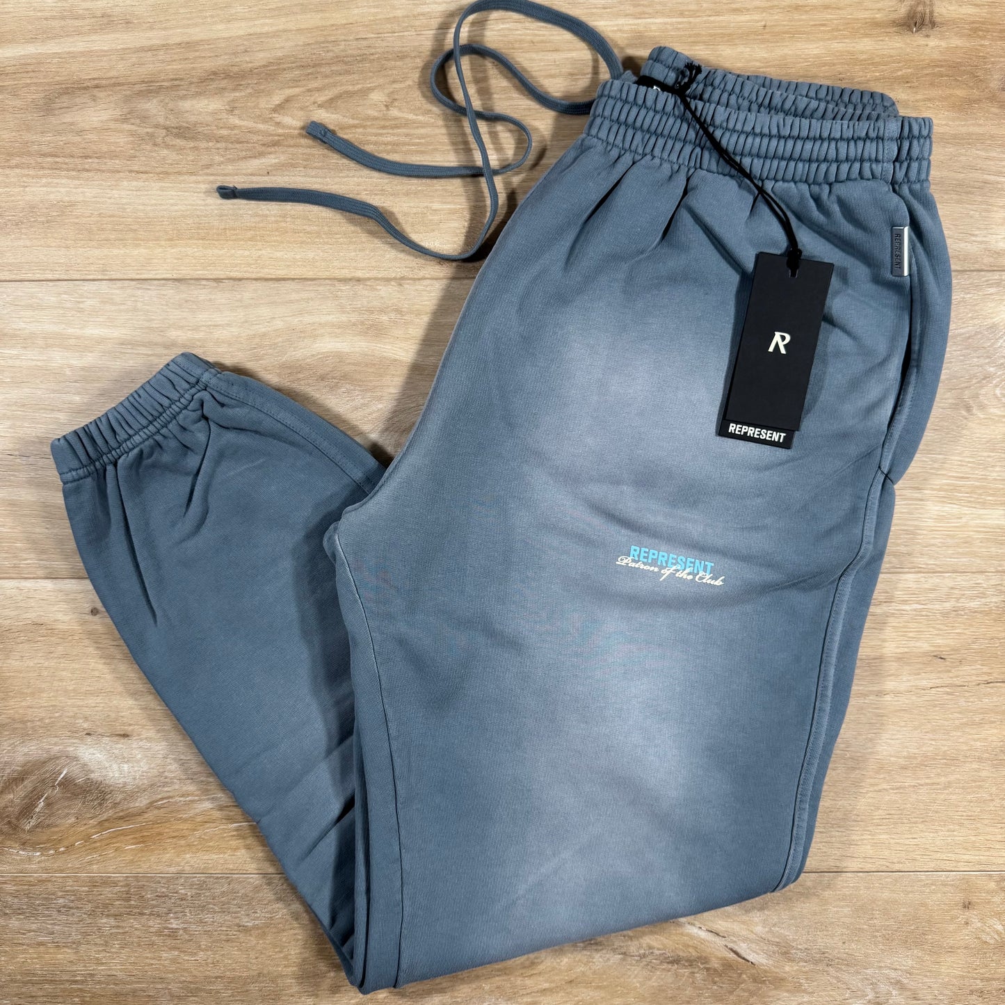 Represent Patron of the Club Sweatpants in Washed Grey