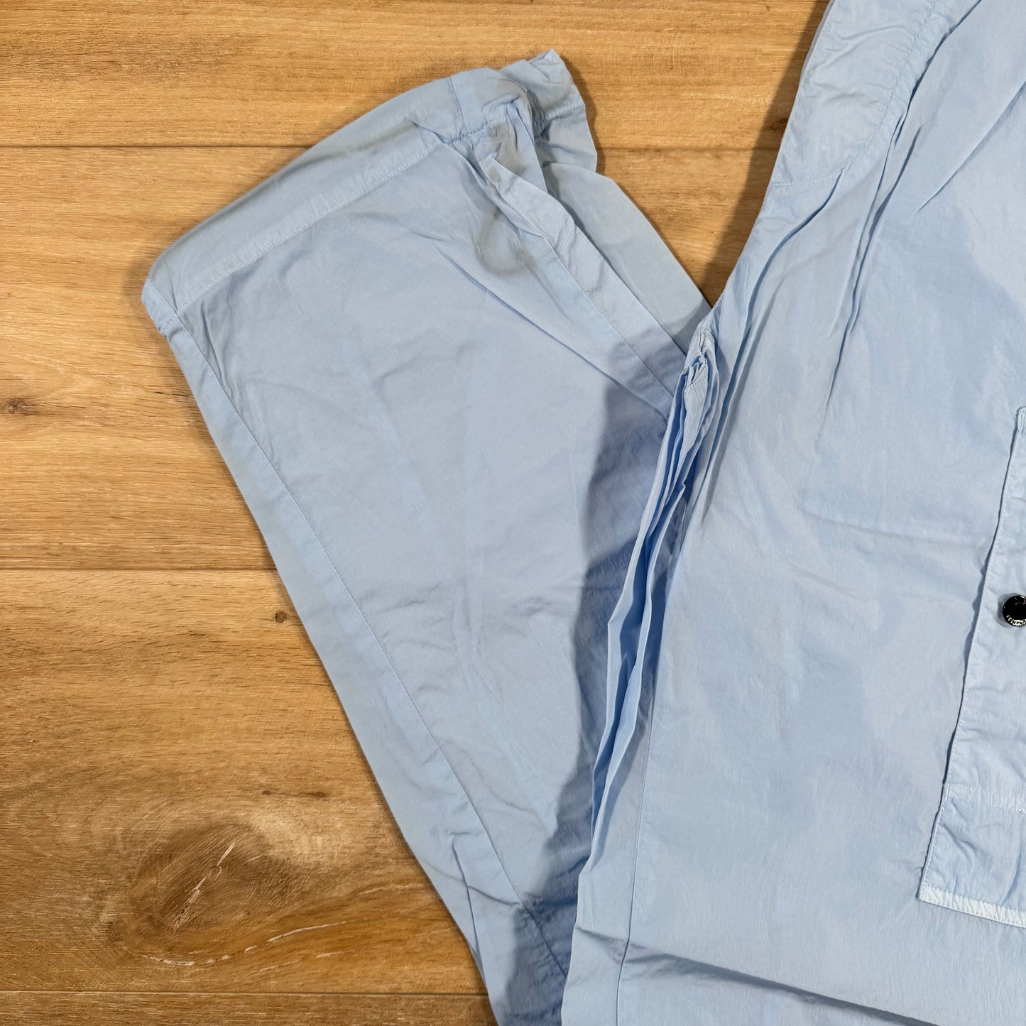 C.P. Company Chrome-R Regular Lens Cargo Pants in Cerulean - Light Blue