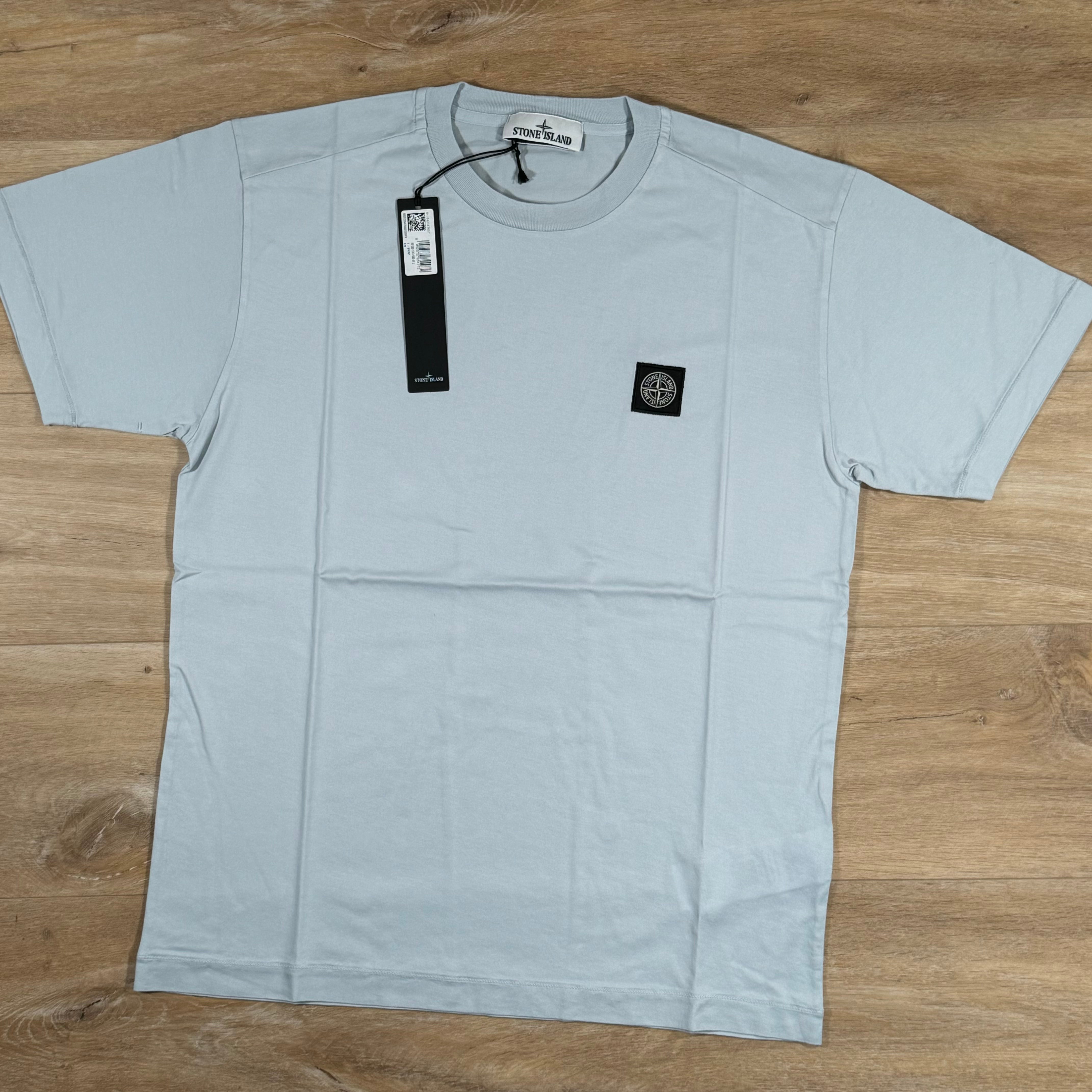 Stone island hot sale patch tee