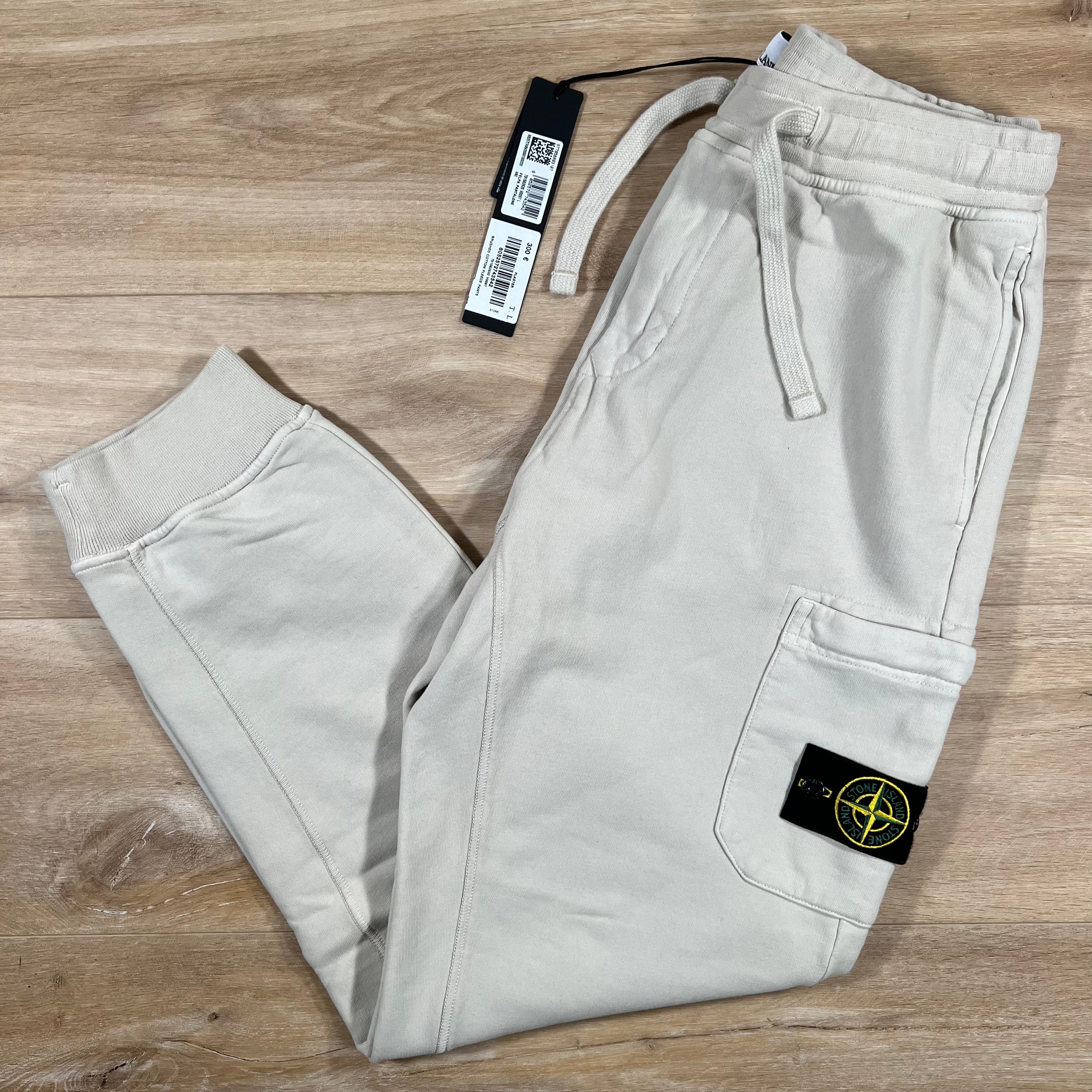Stone Island Sweatpants in Stucco LABEL MENSWEAR