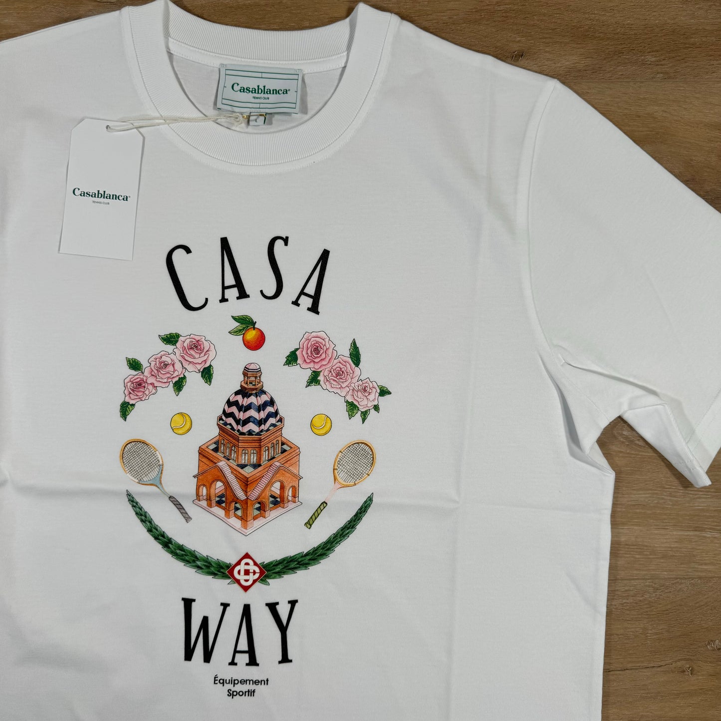 Casablanca Casa Way T-Shirt in White