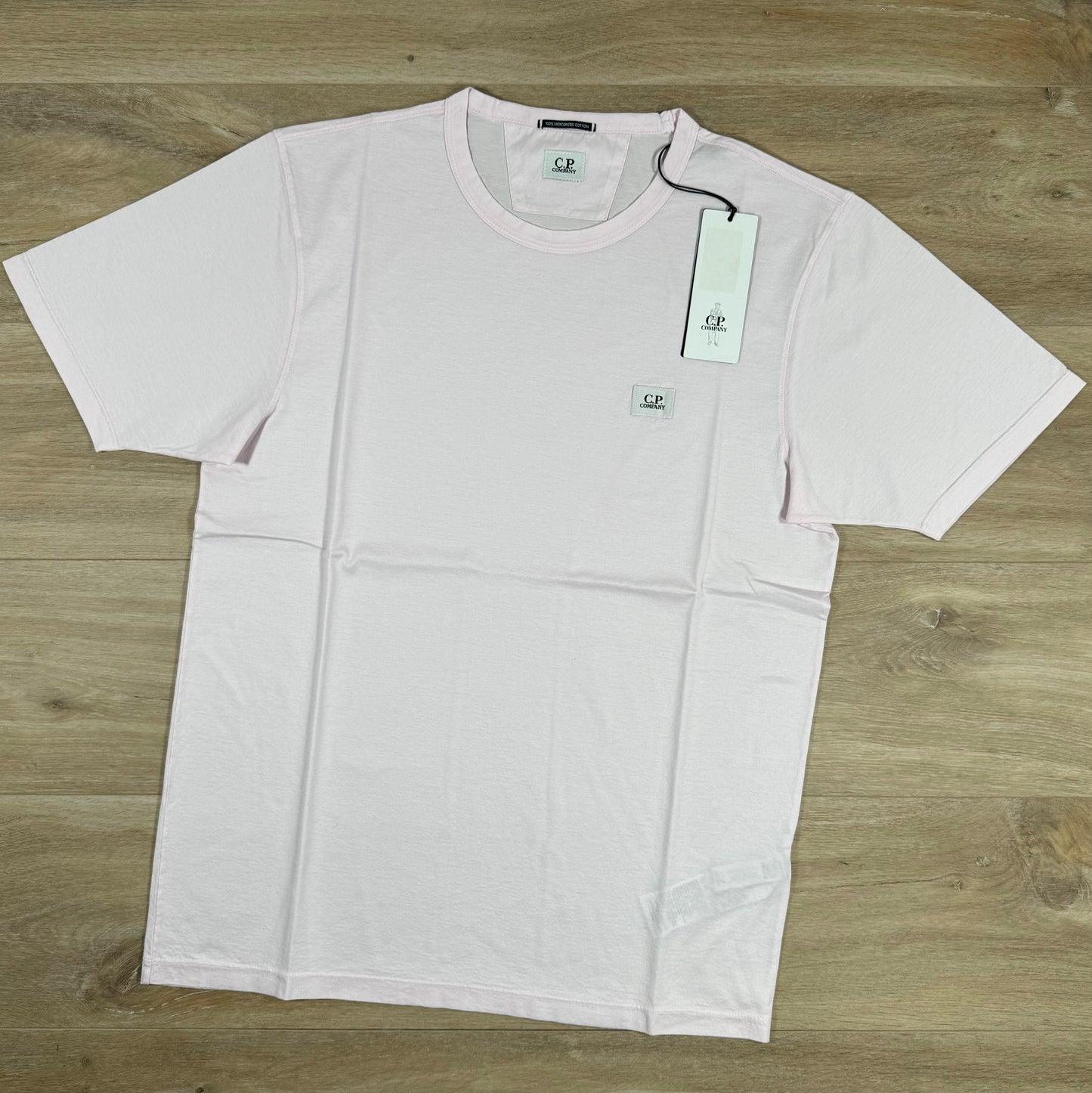 C.P. Company Cotton Logo T-Shirt in Pink