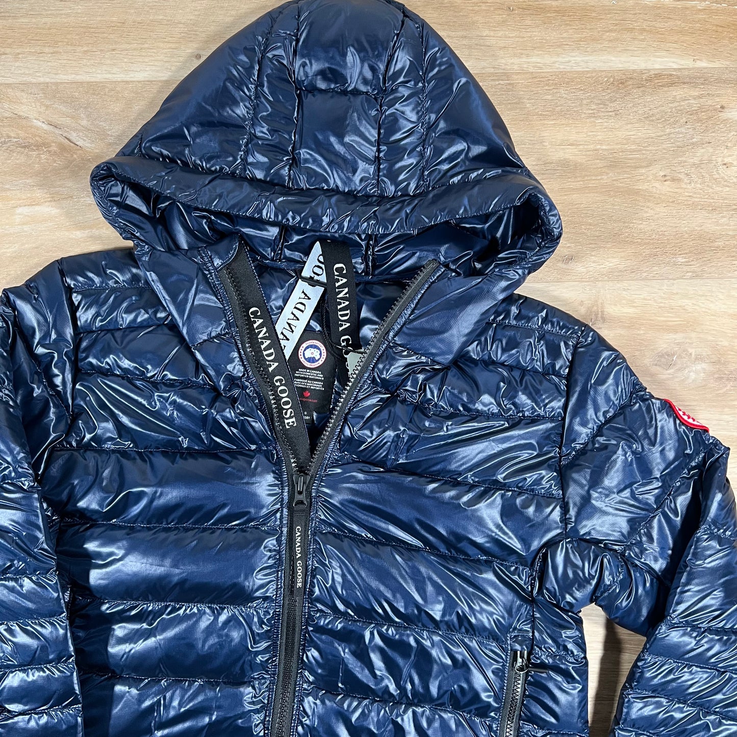 Canada Goose Crofton Down Hoody in Navy
