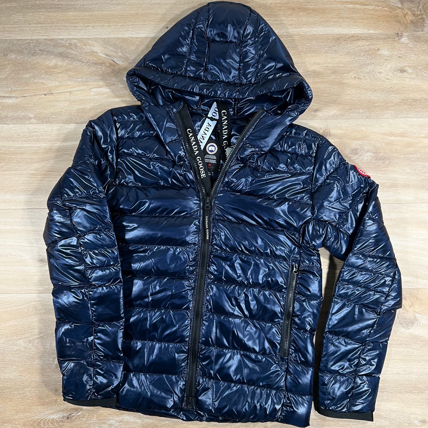 Canada Goose Crofton Down Hoody in Navy