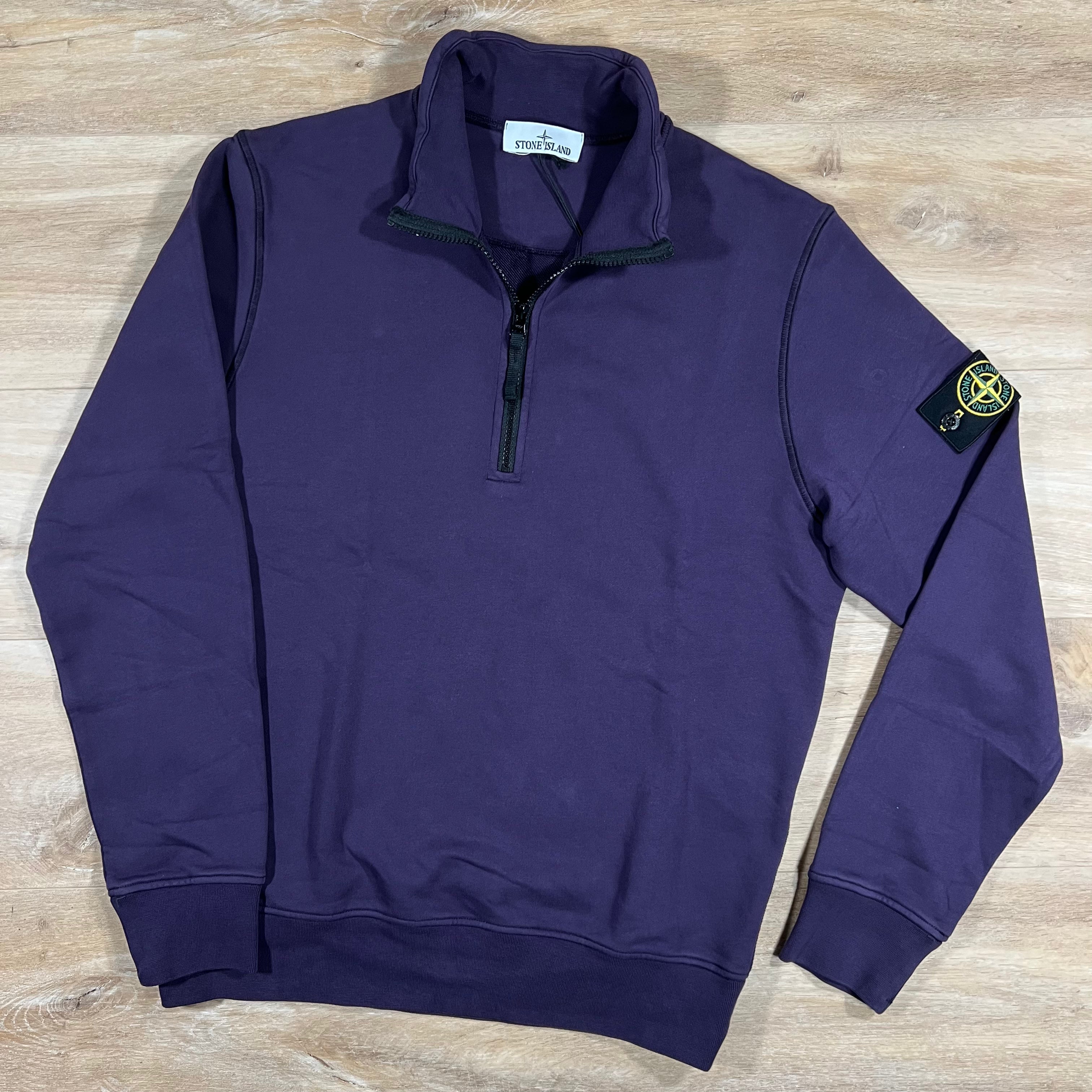 Stone island sales purple jumper