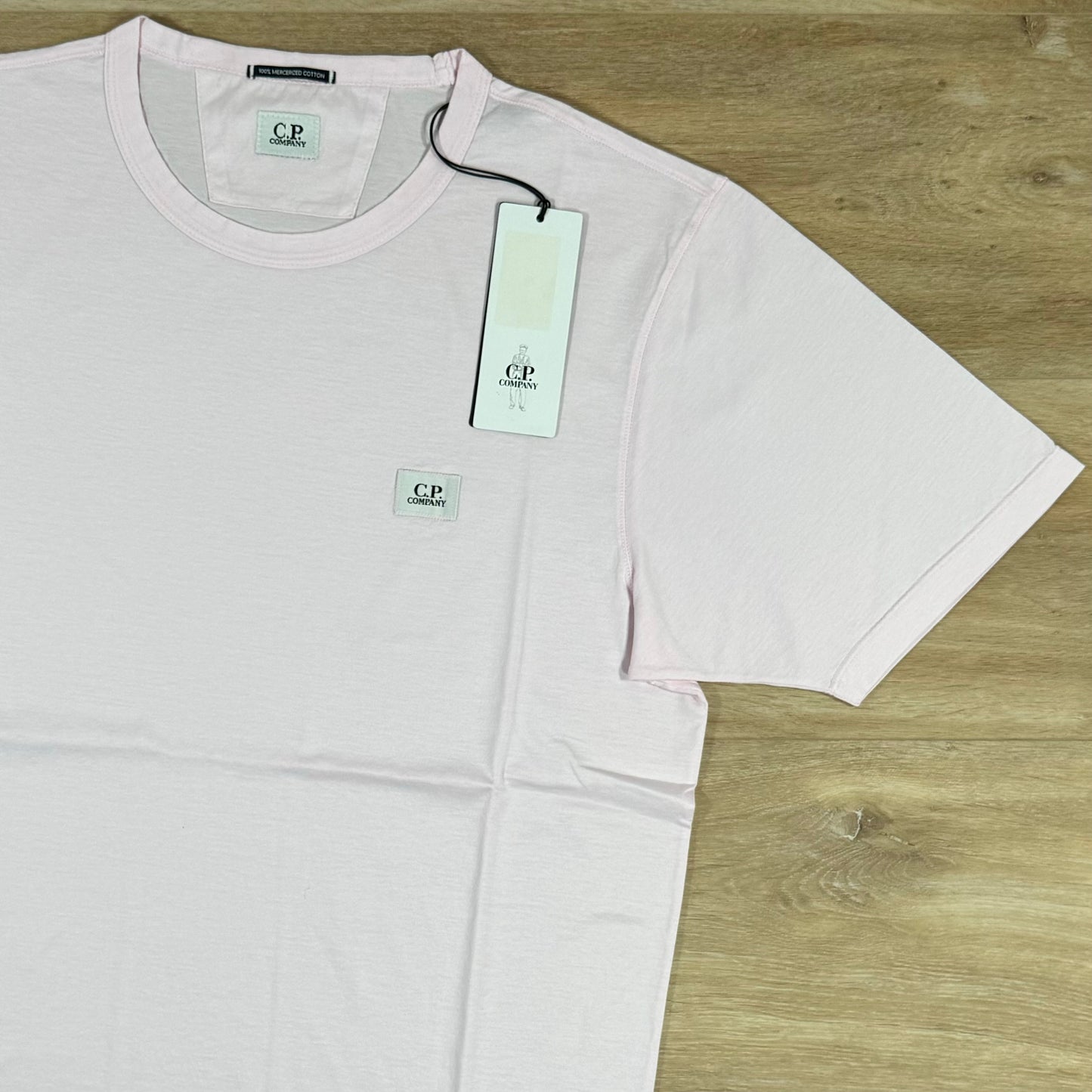 C.P. Company Cotton Logo T-Shirt in Pink