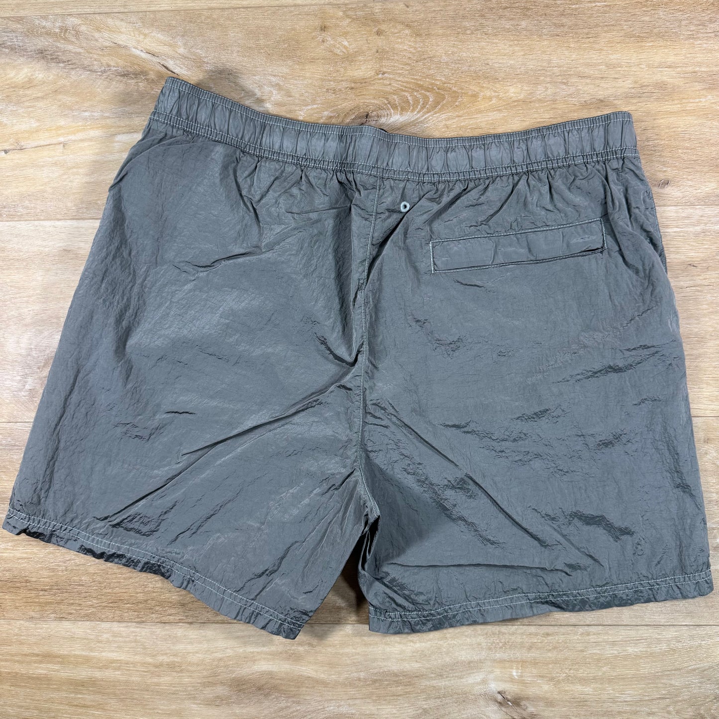 Stone Island Nylon Metal Swim Shorts in Pearl Grey