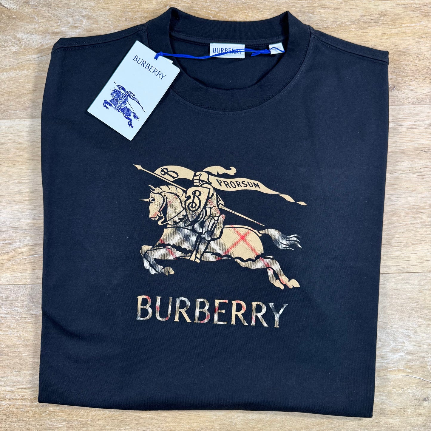 Burberry EKD Ombre T-Shirt in Black