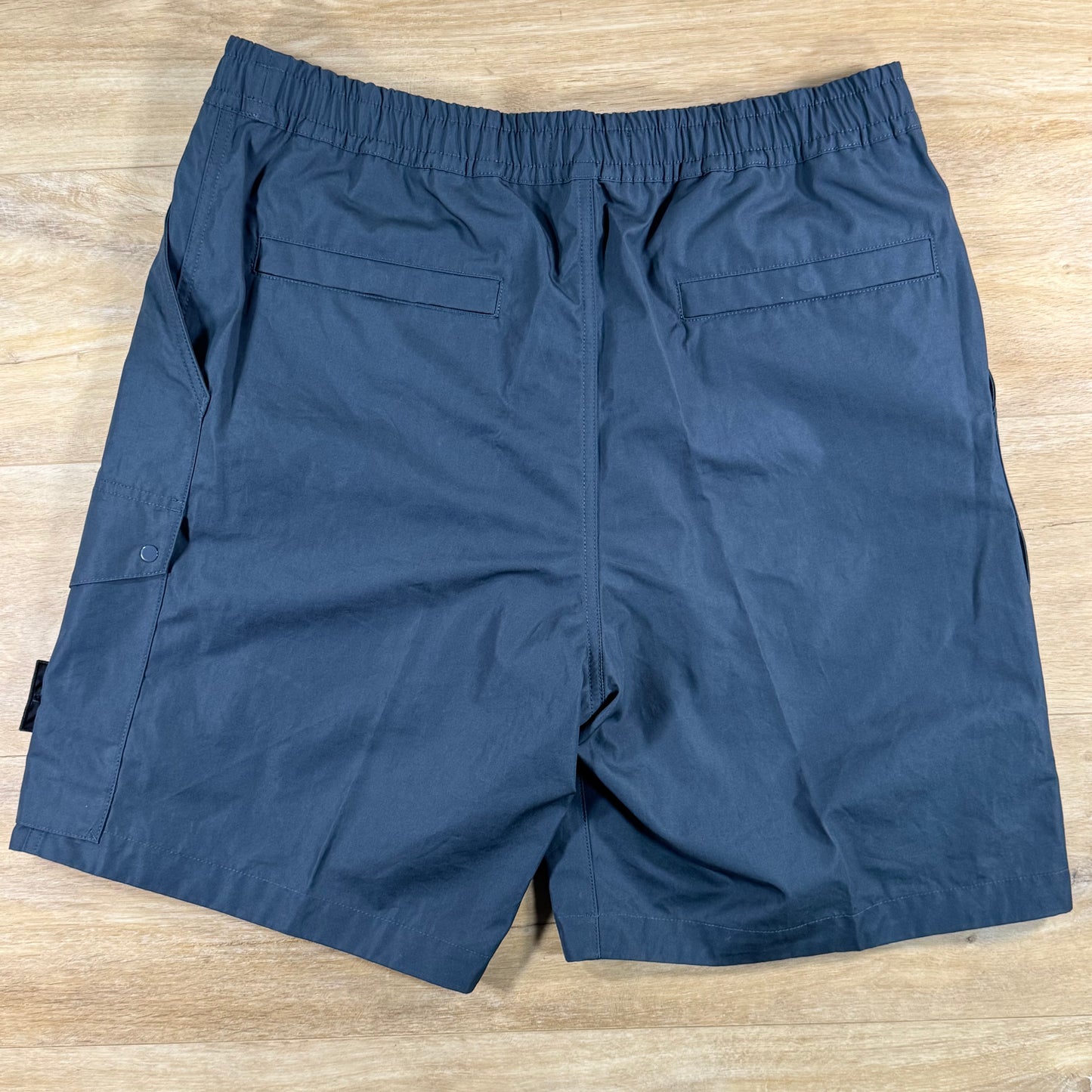 Stone Island Ghost All-Weather Cargo Shorts in Slate Blue